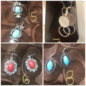 Statement earrings